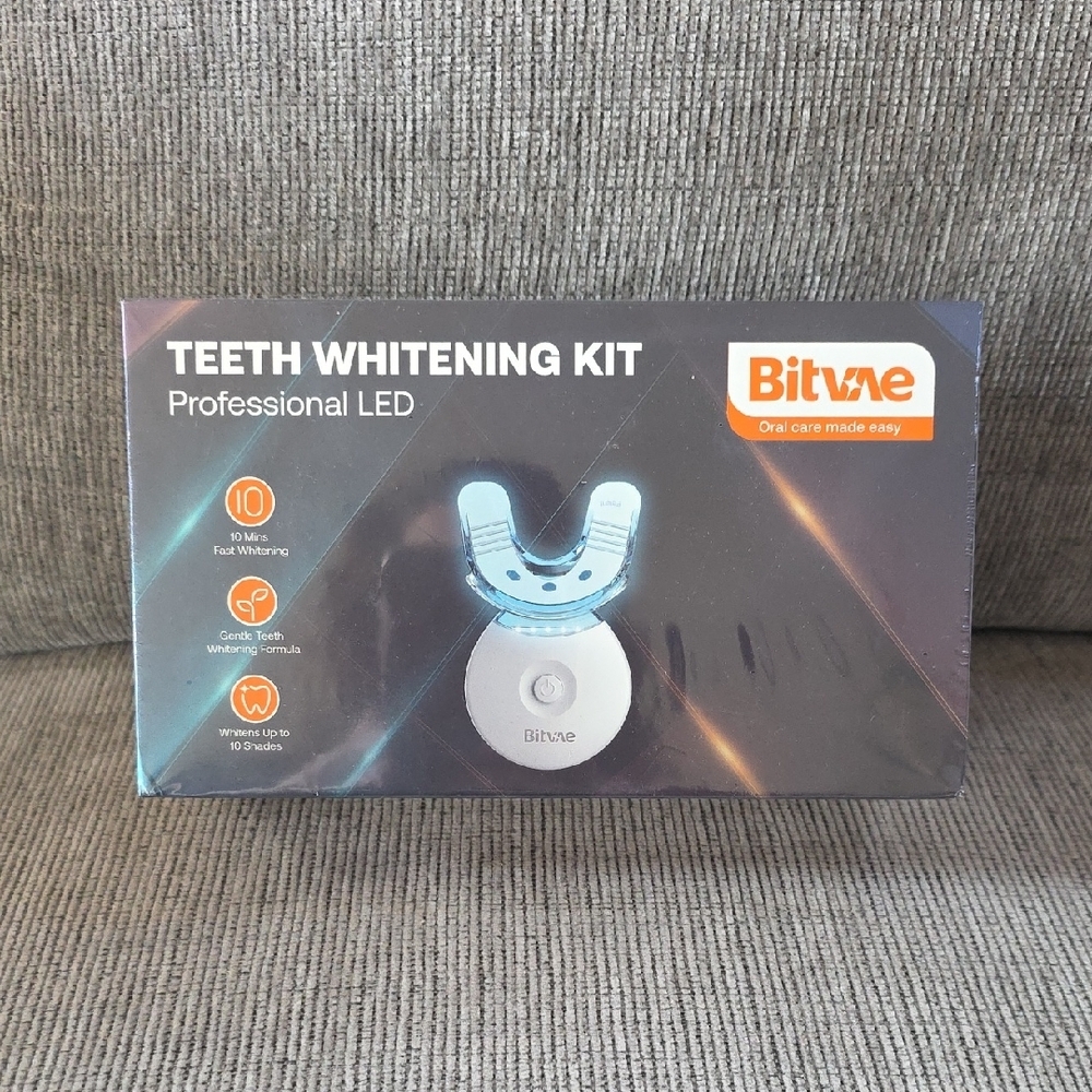 Bitvae Teeth‎ Whitening Kit with Professional LED, New